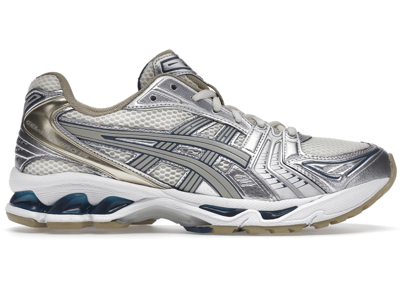ASICS Gel-Kayano 14 Cream Pure Silver Champagne - Preowned