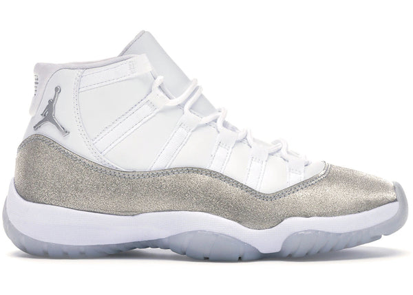 Jordan 11 Retro White Metallic Silver (Women's) - Preowned