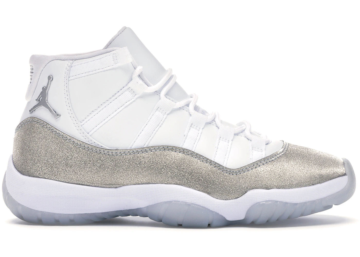 Jordan 11 Retro White Metallic Silver (Women's) - Preowned