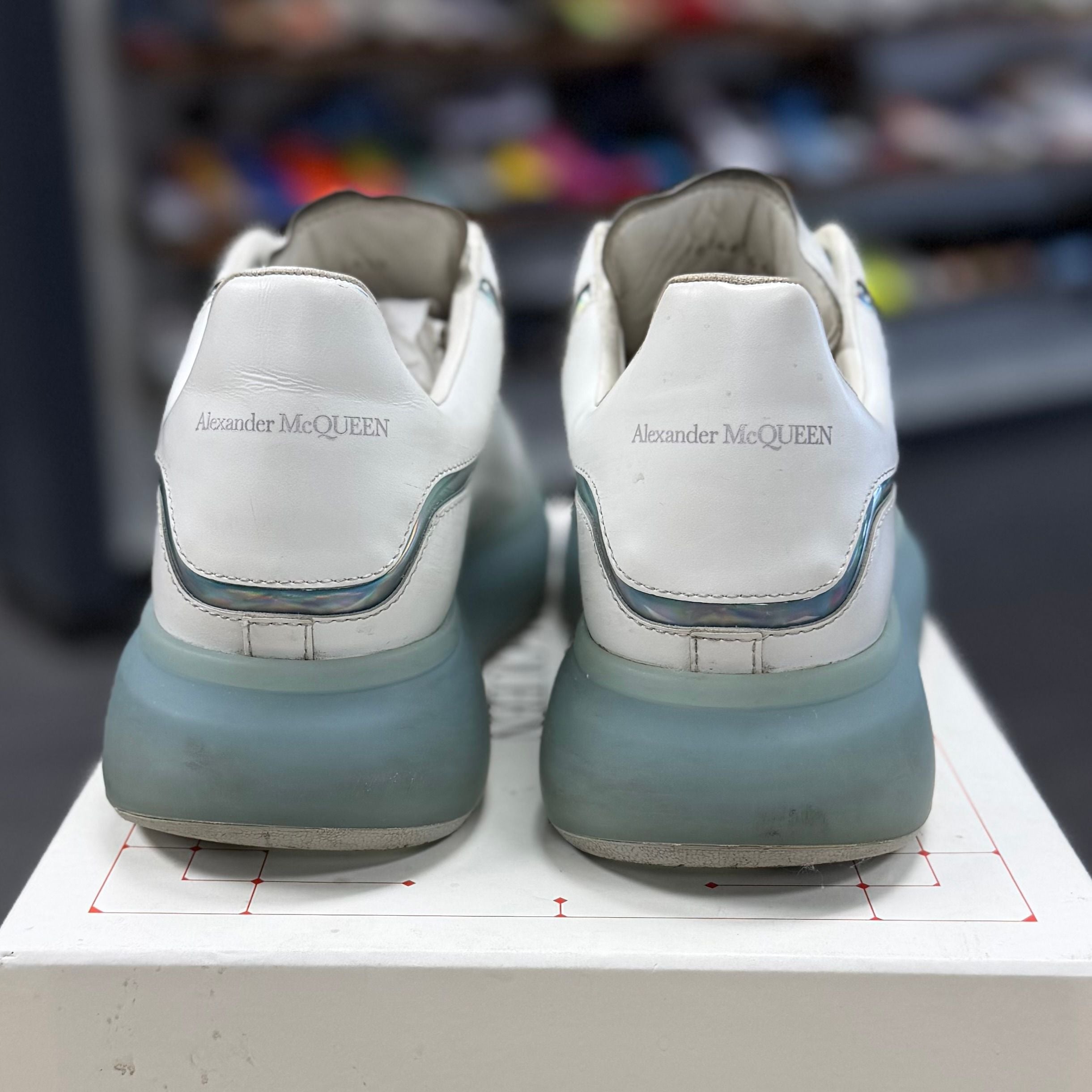Alexander MCqueen Oversized Sneaker White Multicolor - Preowned