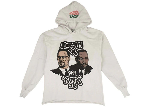 Barriers MLK/Malcolm X Hoodie Grey - Preowned