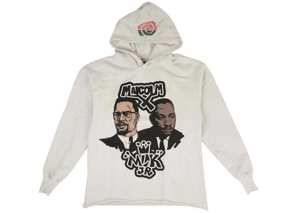 Barriers MLK/Malcolm X Hoodie Grey - Preowned
