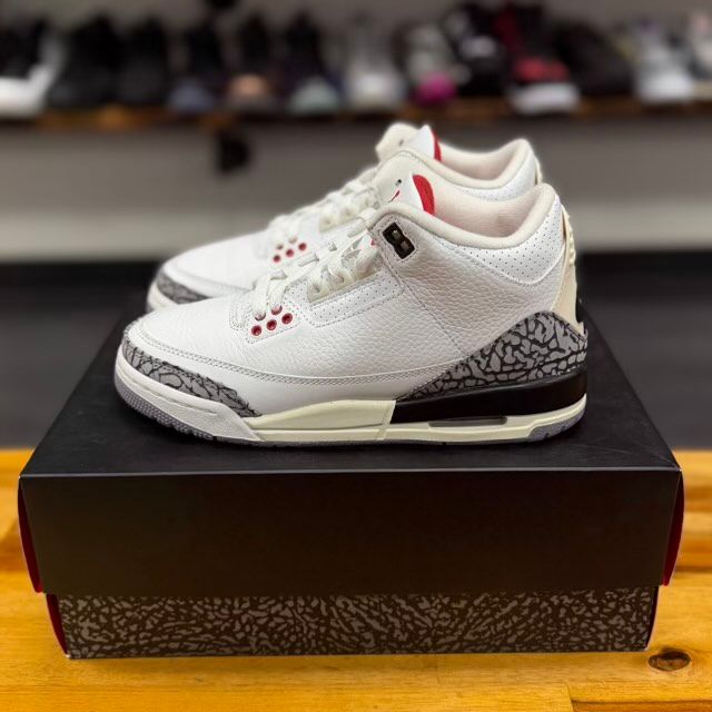 Jordan 3 Retro White Cement Reimagined (GS) - Preowned