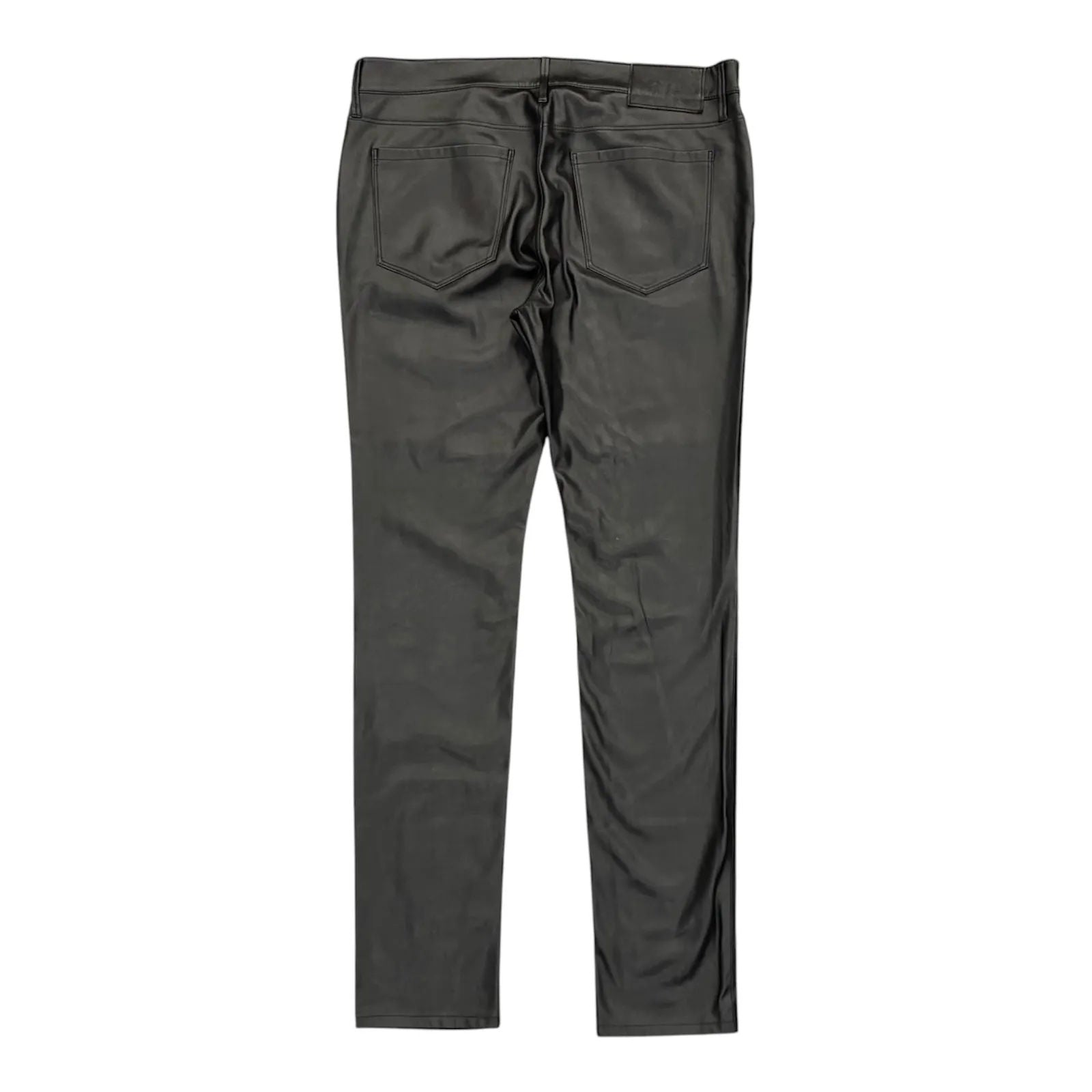 RTA Bryant Faux Leather Rest in Peace Pants (Black) - Preowned