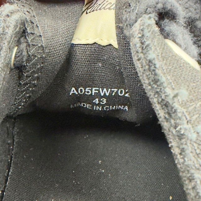Maison Mihara Yasuhiro Hank OG Sole Canvas Low (Black/Black) - Preowned