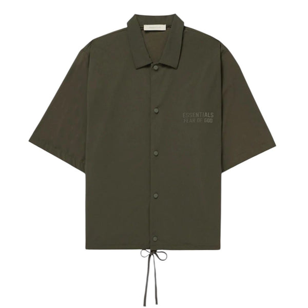 Fear Of god Essentials Nylon Shirt (Green) - Preowned