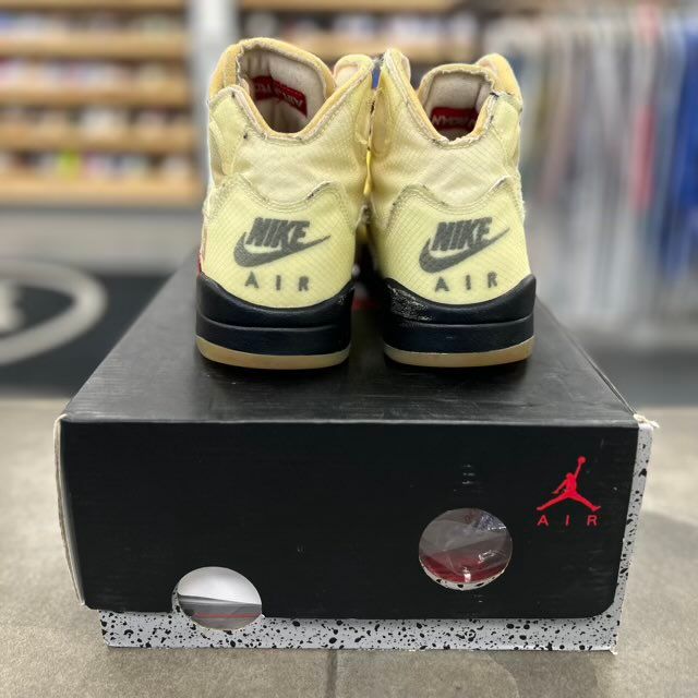 Jordan 5 Retro Off-White Sail - Preowned