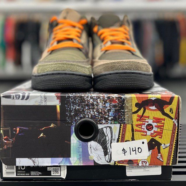 Jordan 3 Retro Patchwork Camo - Preowned