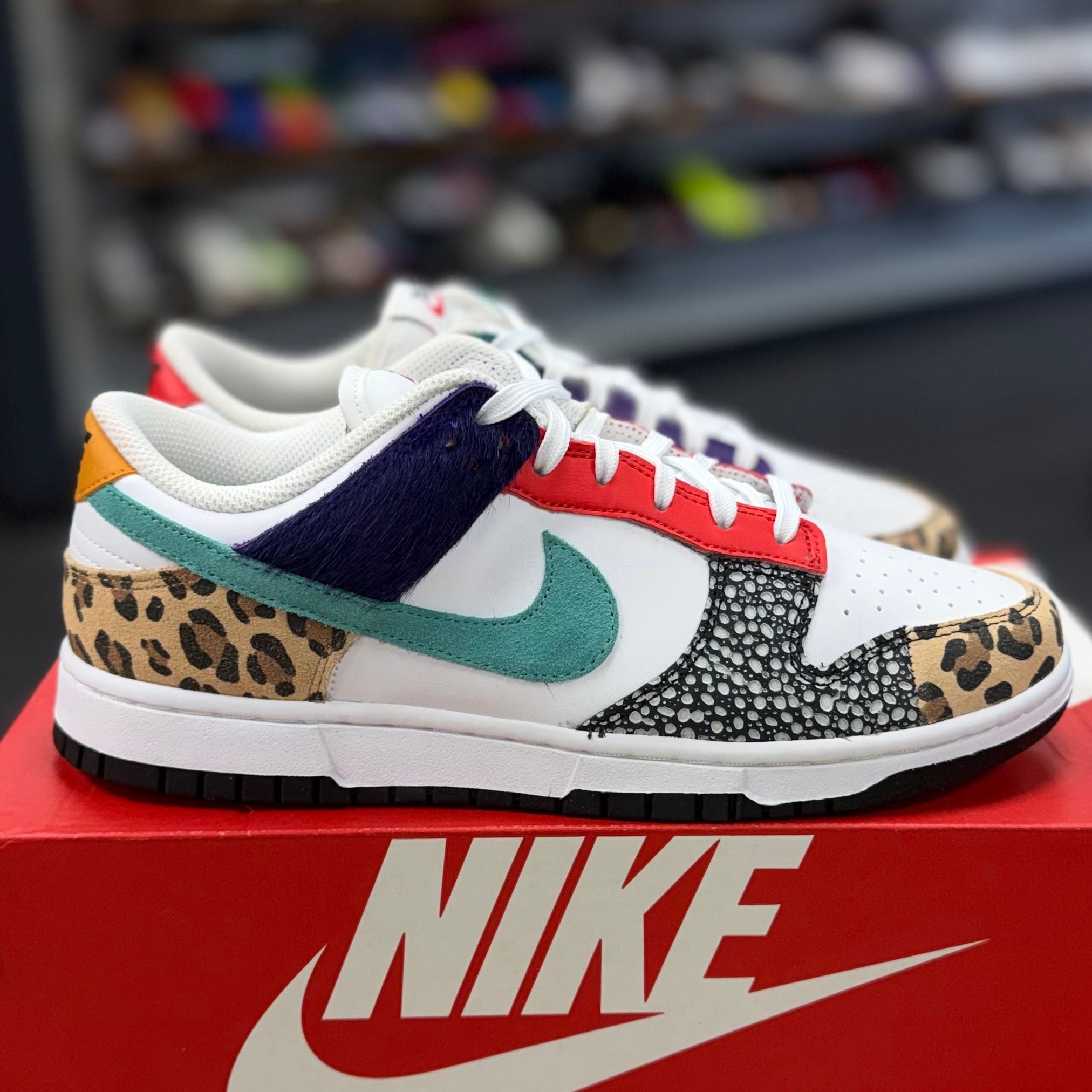 BRAND NEW STEAL - Nike Dunk Low Safari Mix (Women's)