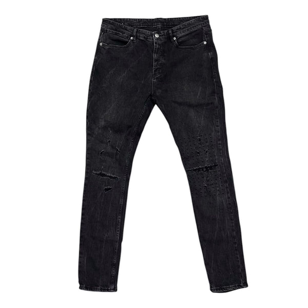 Ksubi Van Winkle Marbled Jean (Black) - Preowned