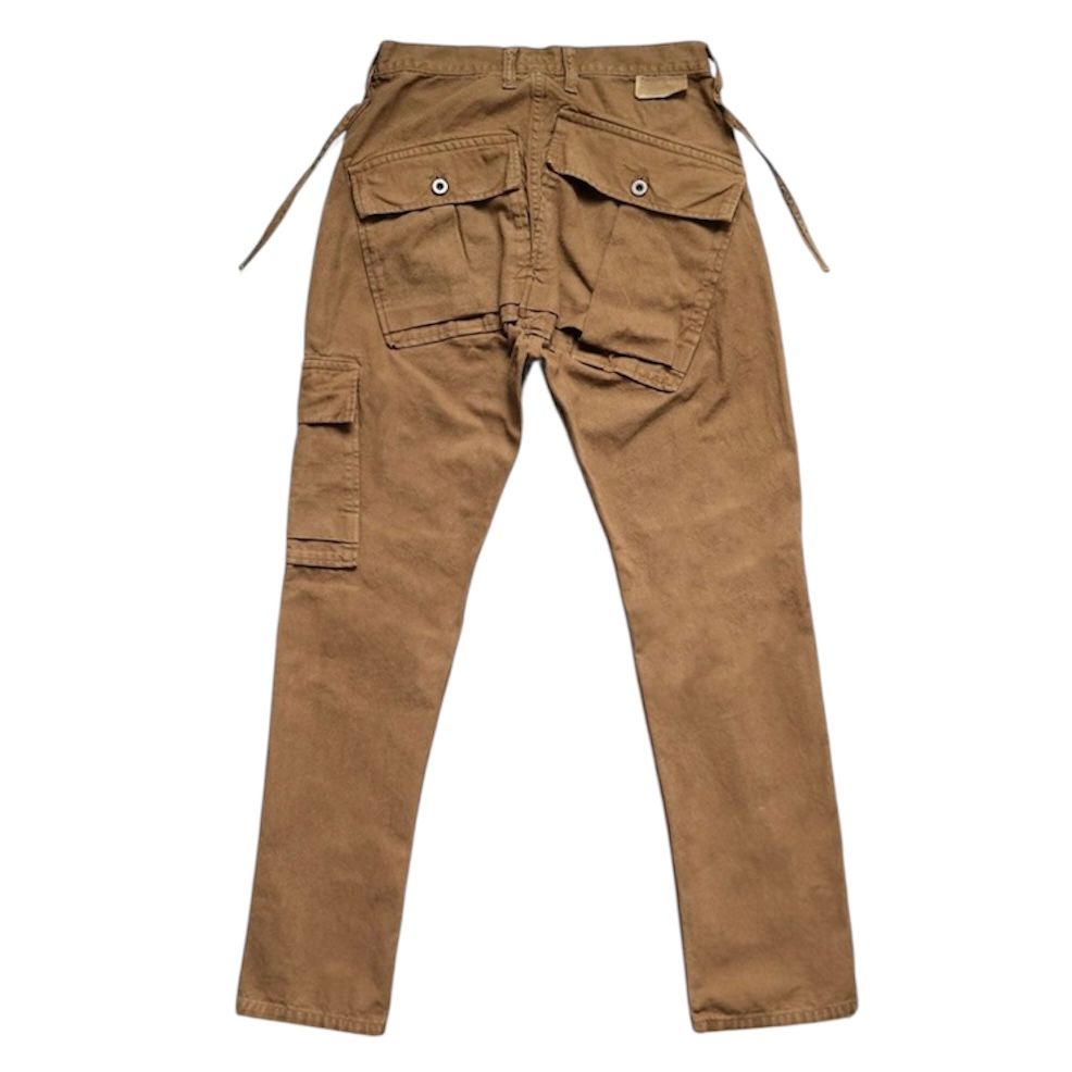 Kapital Light Canvas Ringoman Cargo Pants (Tan)