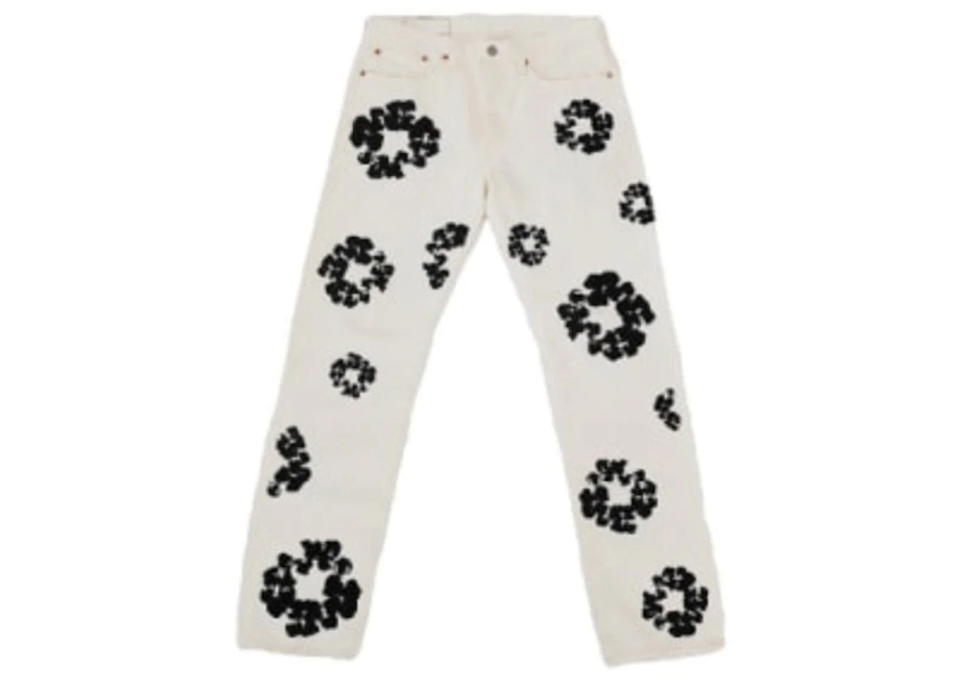 Denim Tears x Levi's Cotton Wreath Jean White - Preowned
