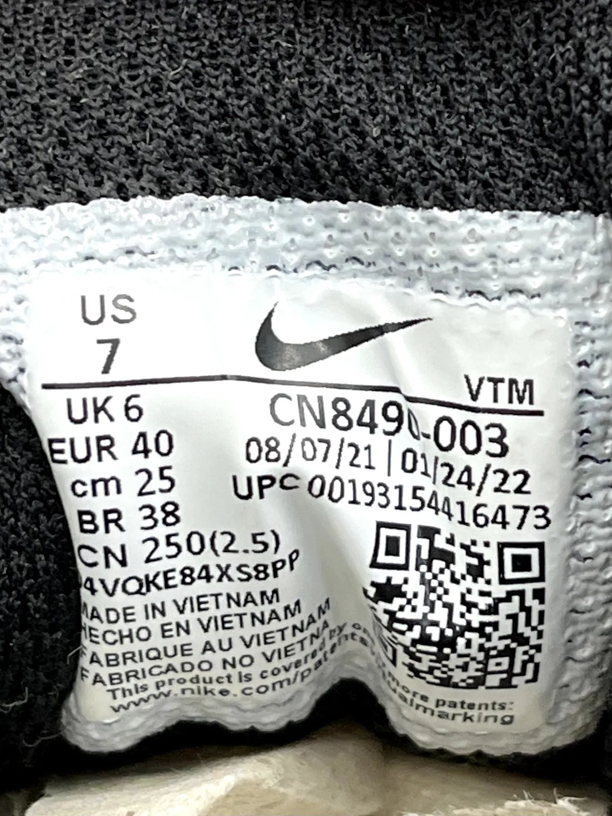 Nike Air Max 90 Recraft Triple Black - Preowned