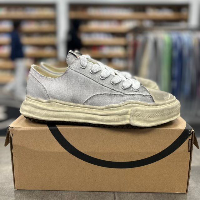 Maison Mihara Yasuhiro Peterson OG Sole Canvas Low (Dirty White) - Preowned