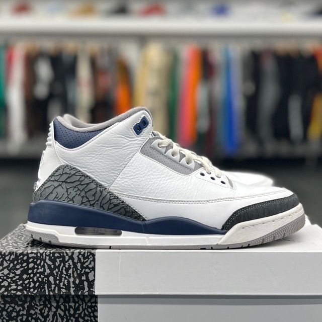 Jordan 3 Retro Midnight Navy - Preowned