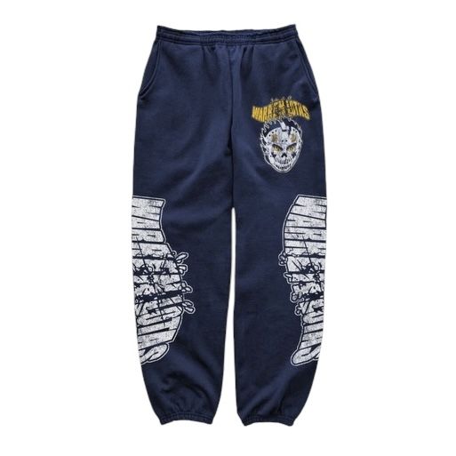 Warren Lotas Fiery Glare Sweatpants (Navy)