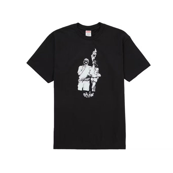 Supreme SALEM Tee Black - Preowned