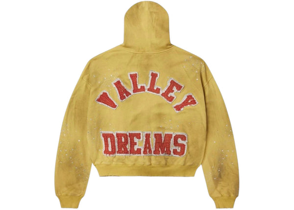 Vale Forever Sun Cluster Zip Hoodie Yellow
