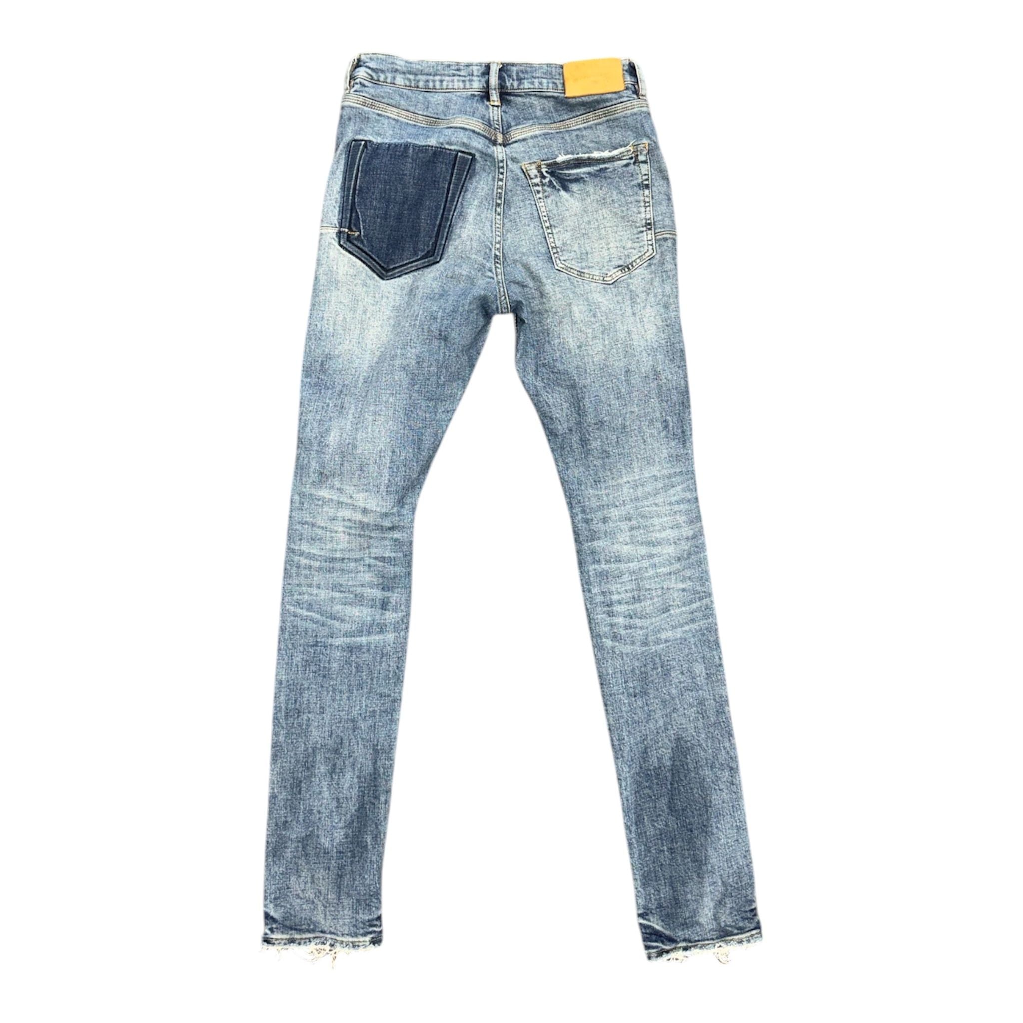 Purple Distressed Denim (Indigo) - Preowned