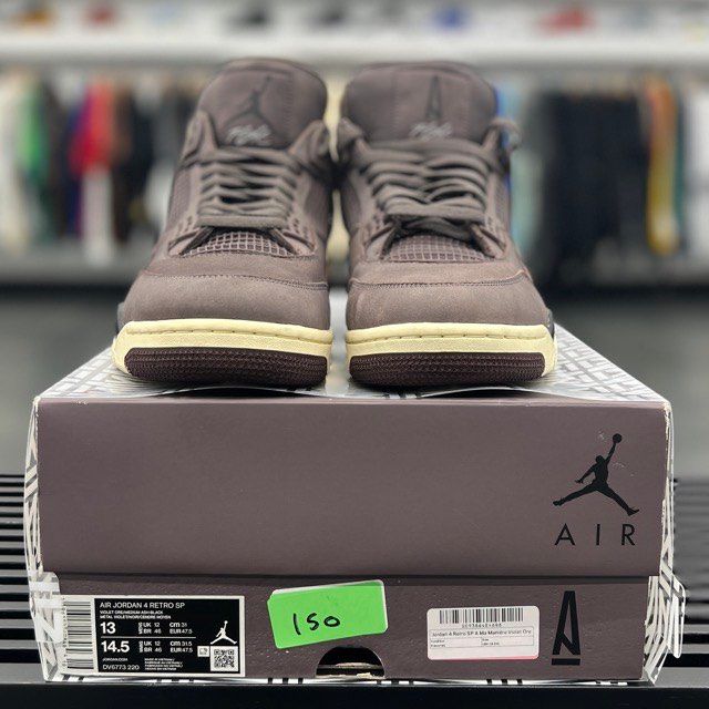 Jordan 4 Retro SP A Ma Maniére Violet Ore - Preowned