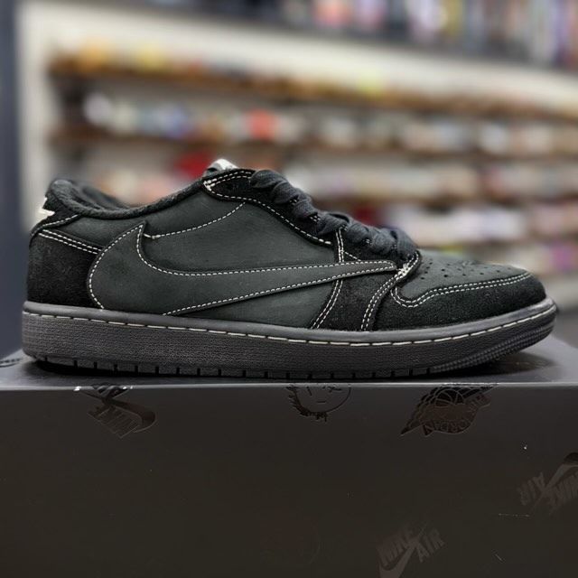 Jordan 1 Retro Low OG SP Travis Scott Black Phantom - Preowned