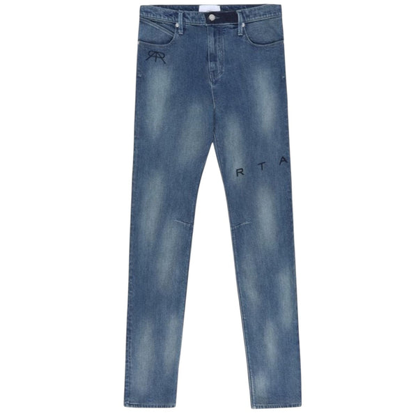 RTA Logo High Rise Slim Fit Jeans