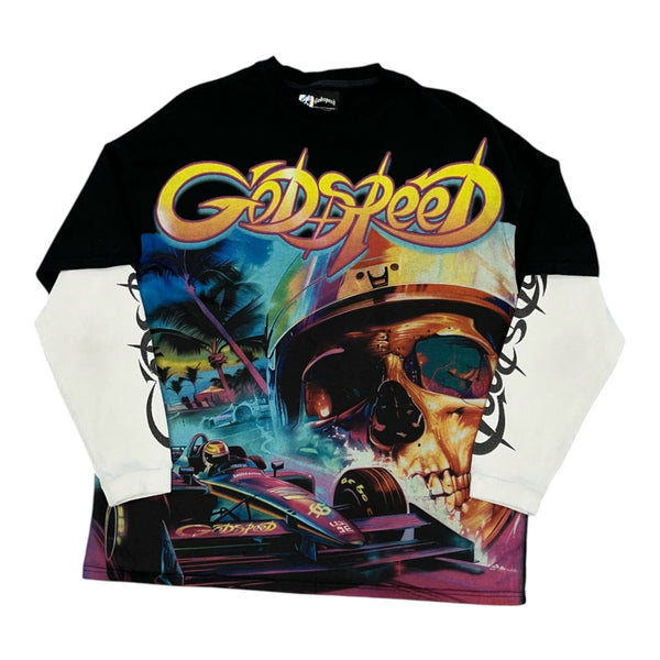 Godspeed F1 Dreams Layered Tee (Black) - Preowned