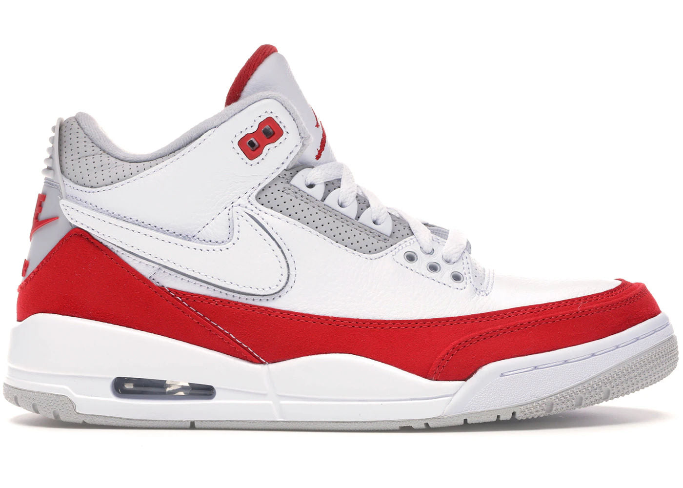 Jordan 3 Retro Tinker White University Red - Preowned