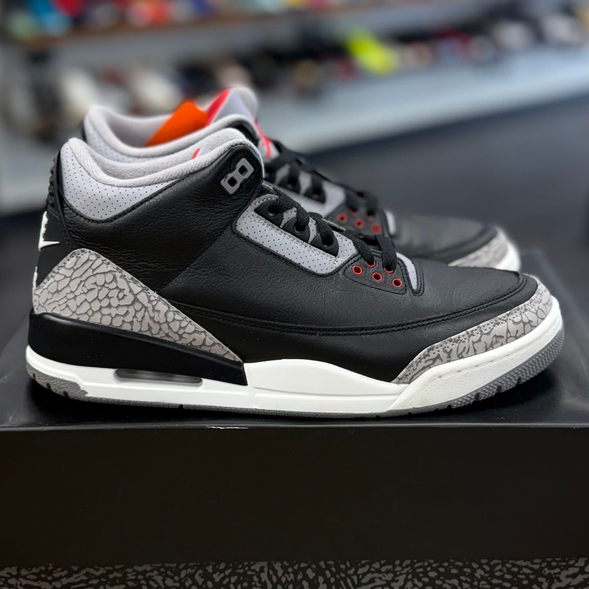 Jordan 3 Retro OG Black Cement (2024) - Preowned
