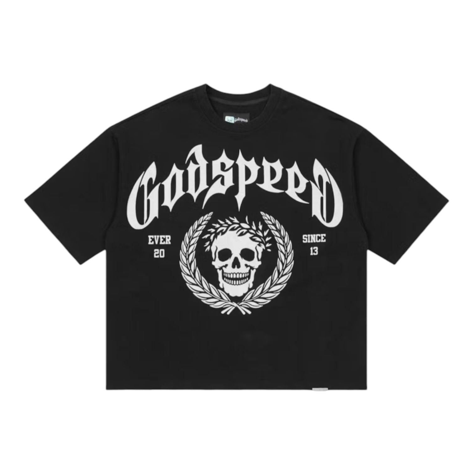 Godspeed Victor Crest Te (Black) - Preowned