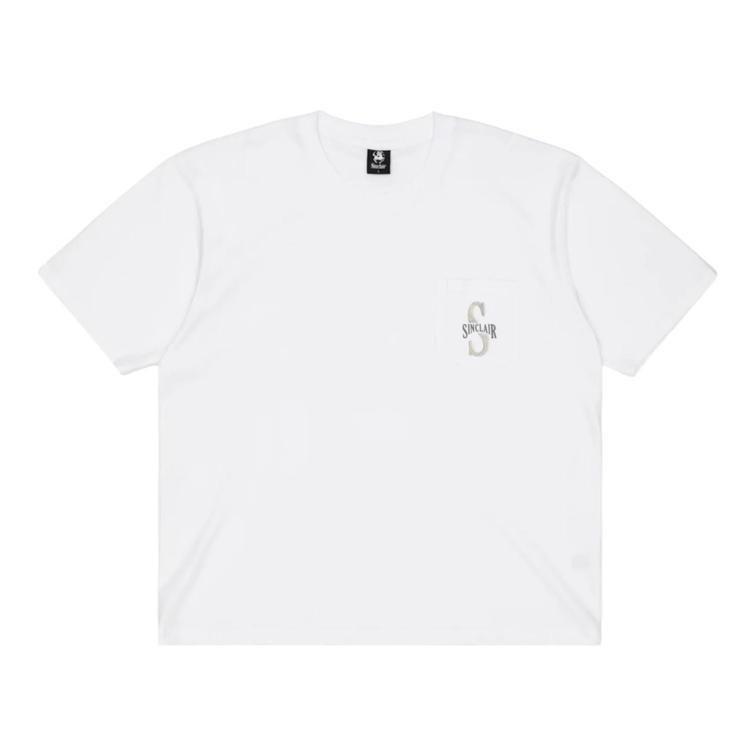 Sinclair "S Arch" Pocket Tee (White)