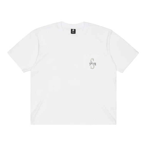 Sinclair "S Arch" Pocket Tee (White)