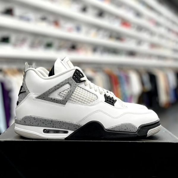 Jordan 4 Retro White Cement (2025) - Preowned