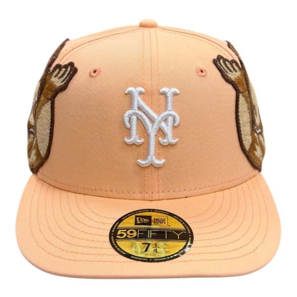 Jon Stan Mets Fitted (Salmon)