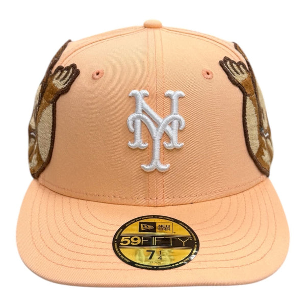Jon Stan Mets Fitted (Salmon)