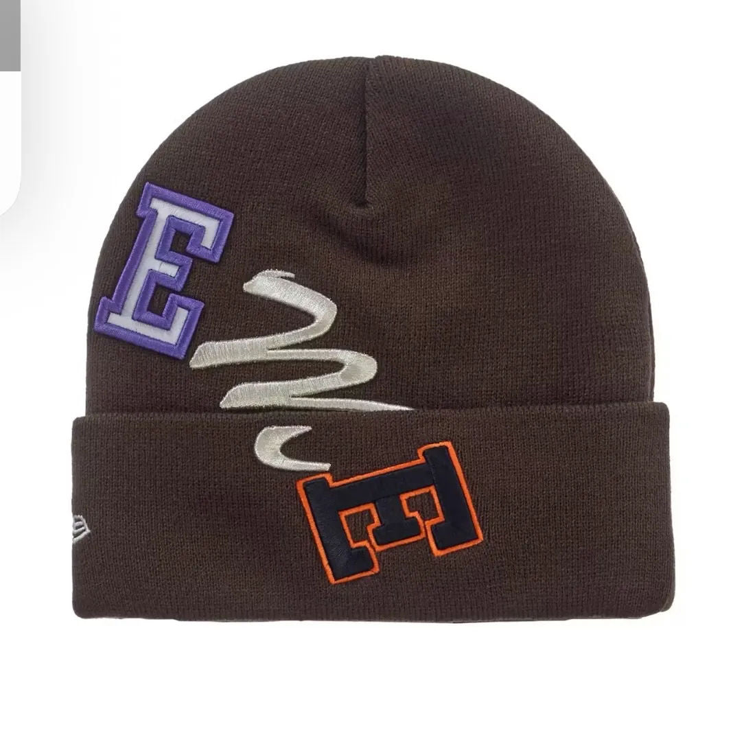 Supreme New Era Arc Beanie (Brown)