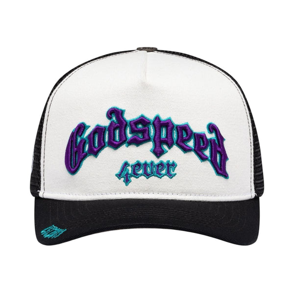 Godspeed GS Forever Trucker Hat (Teal/Purple)