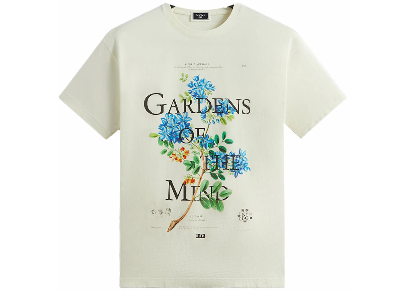 Kith x New York Botanical Garden Gayac Vintage Tee Silk