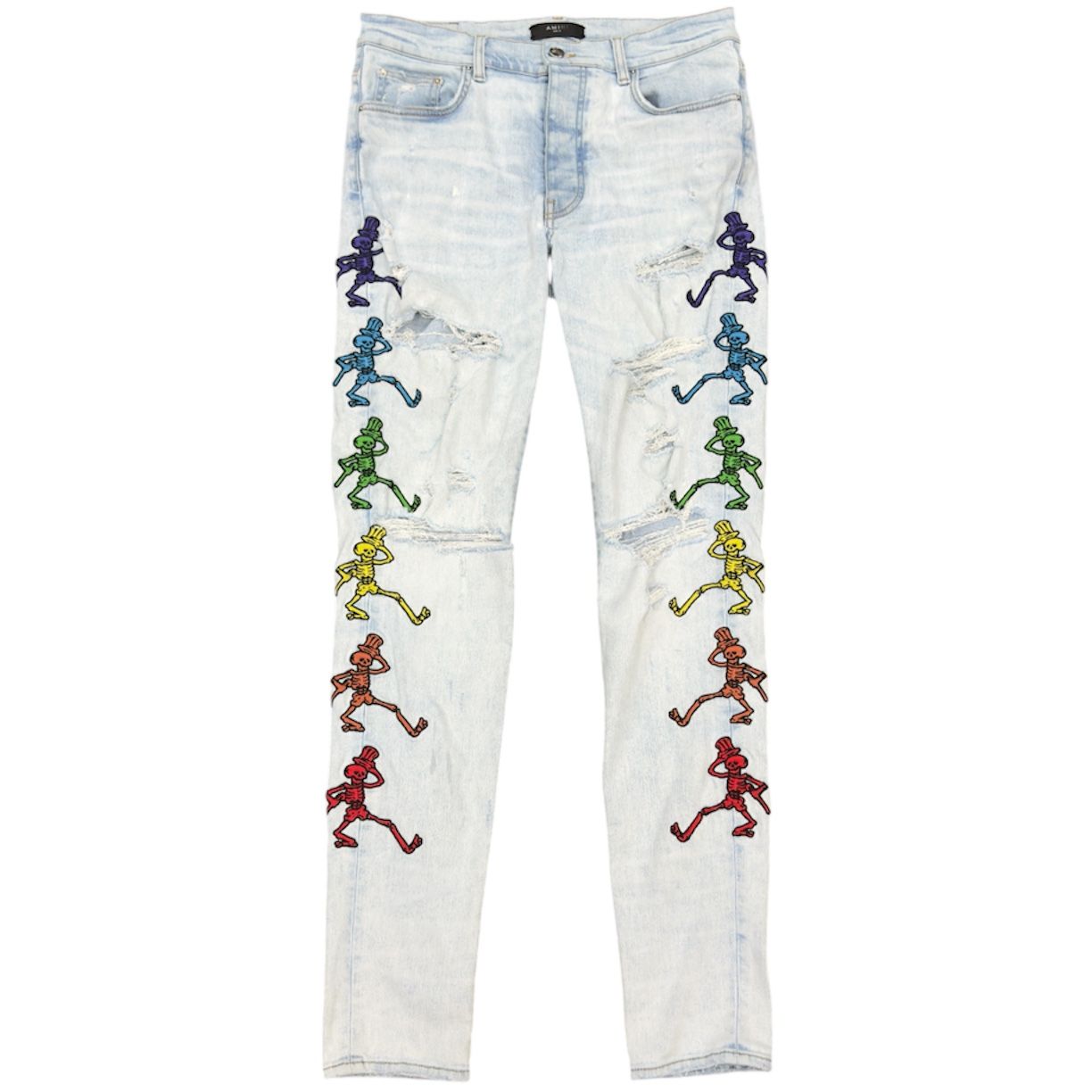 Amiri Grateful Dead Jeans (Light Wash) - Preowned