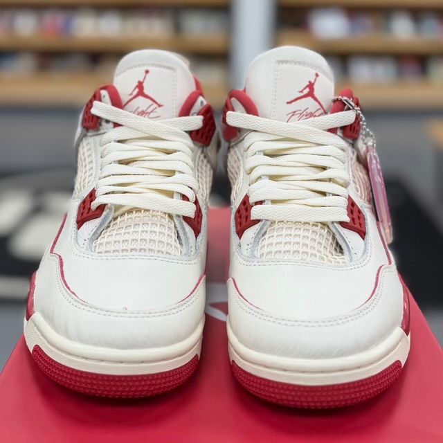 Jordan 4 Retro Valentine's Day Sierra Red (Women's) - Preowned