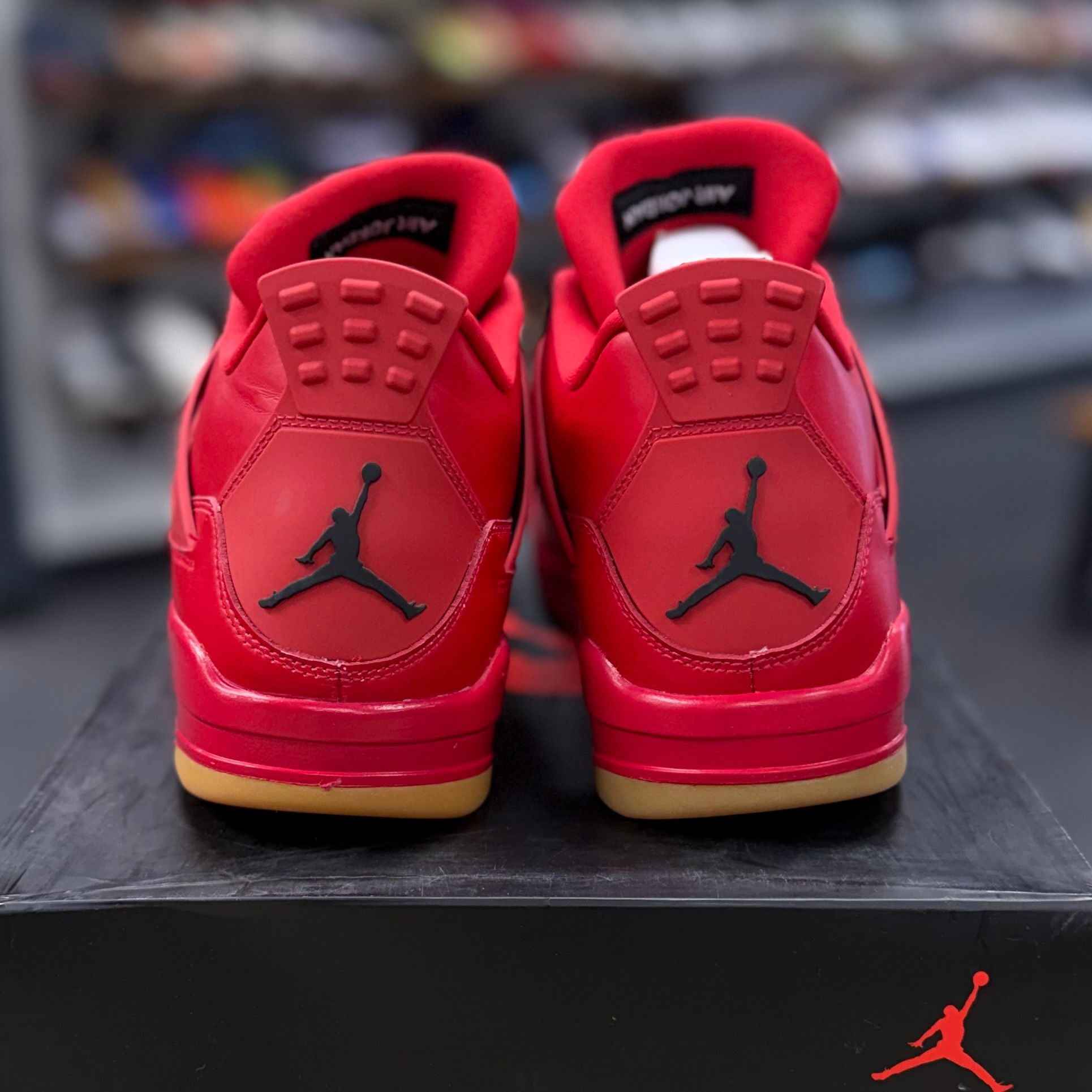 BRAND NEW STEAL - Jordan 4 Retro Fire Red Singles Day (2018) (Women's)