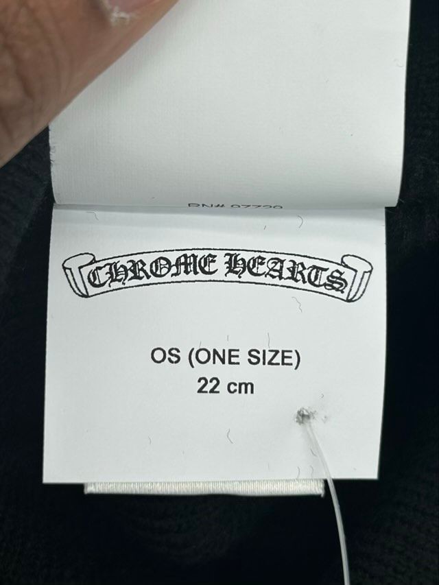 Chrome Hearts Logo Beanie Black