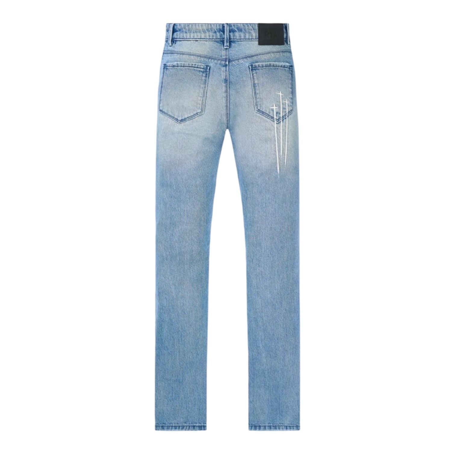 RTA Bryant Triple Cross Skinny Jean (Blue Haze) - Preowned