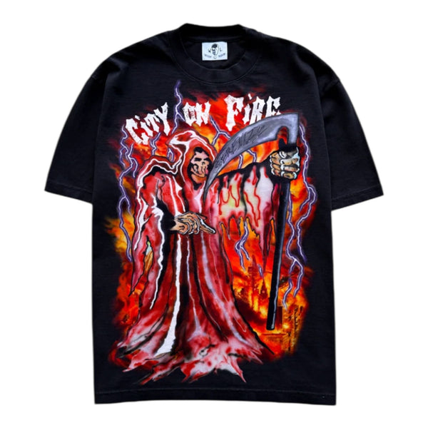 Warren Lotas City On Fire Tee (Black)