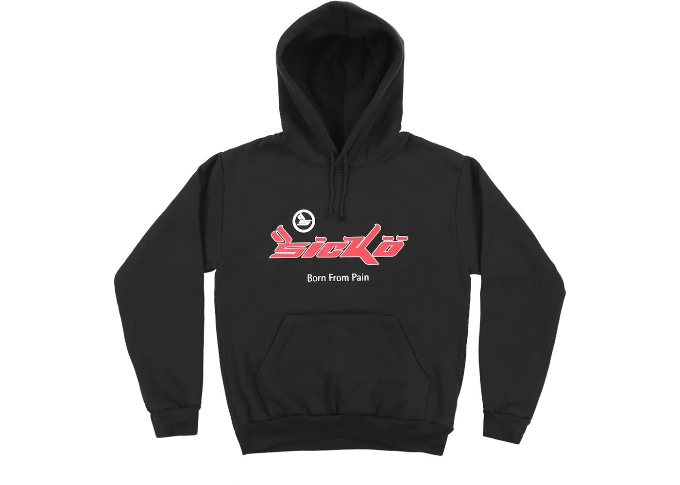 Sicko Pain Hoodie Black - Preowned