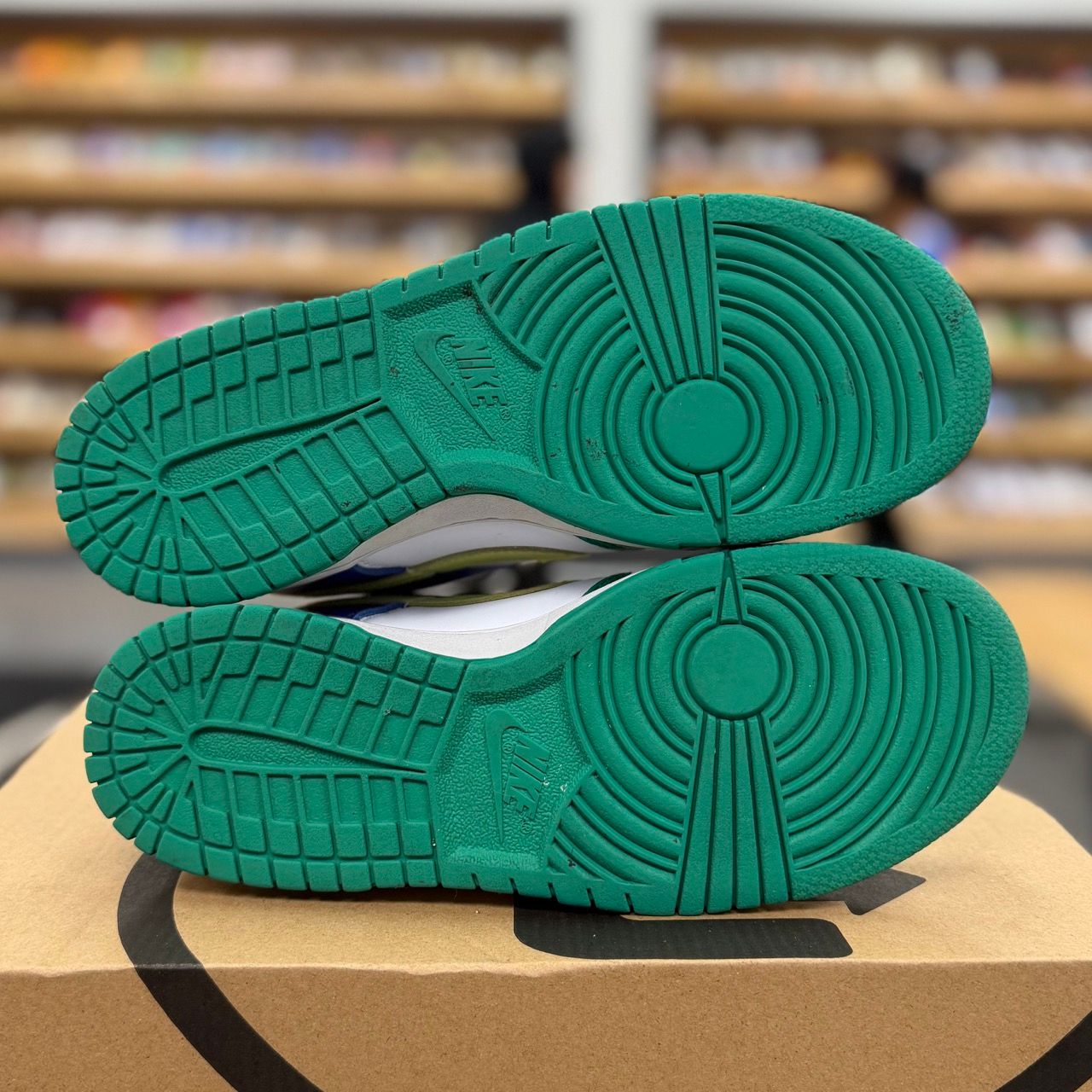 Nike Dunk Low Stadium Green Game Royal (GS) - Preowned