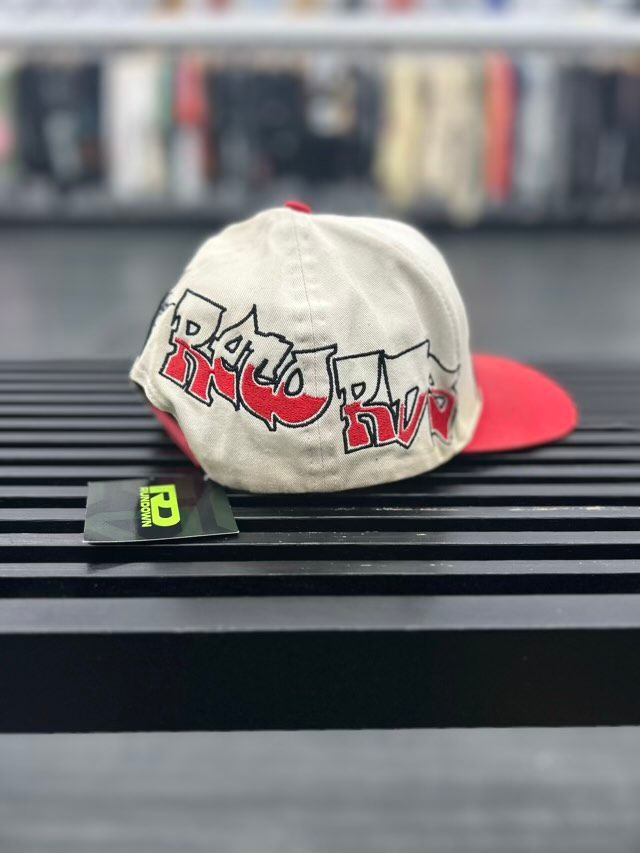 Hellstar Records Hat Snapback Red/White - Preowned