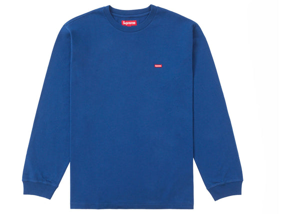 Supreme Small Box L/S Tee (FW24) Dark Royal - Preowned