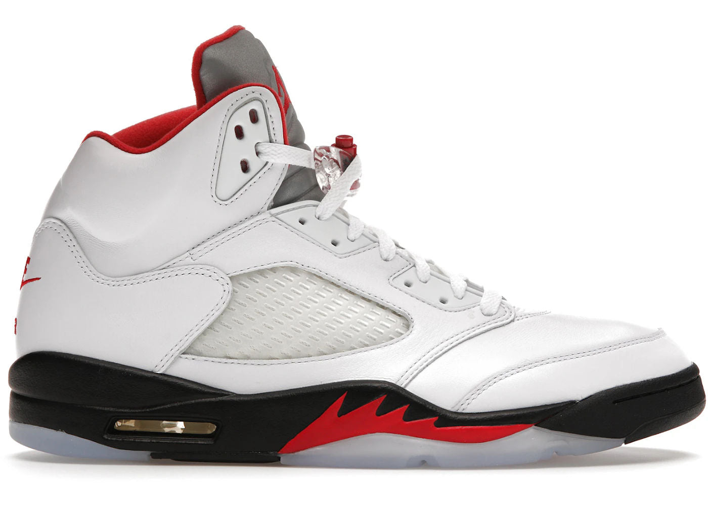 BRAND NEW STEAL - Jordan 5 Retro Fire Red Silver Tongue (2020)