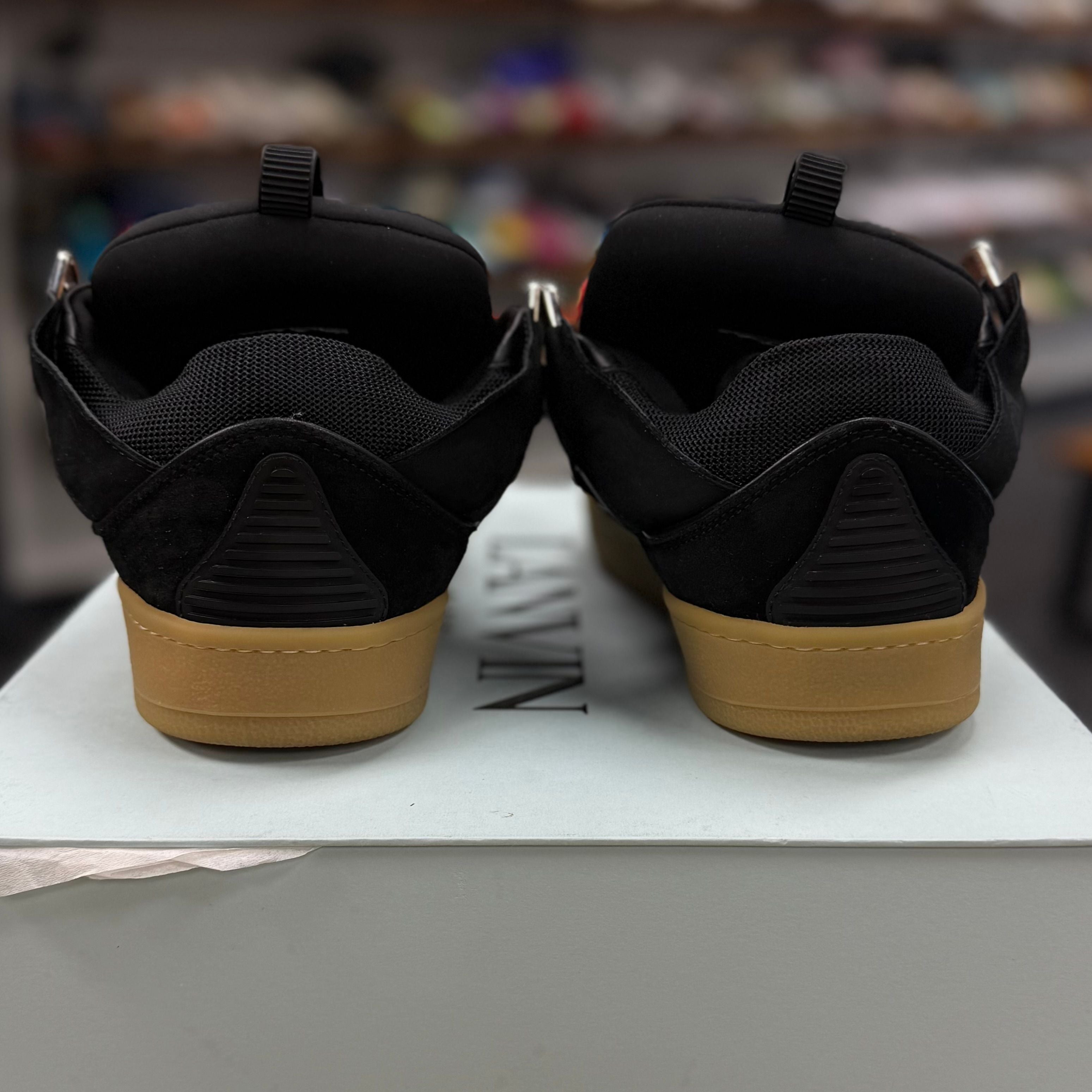 Lanvin Leather Curb Black - Preowned